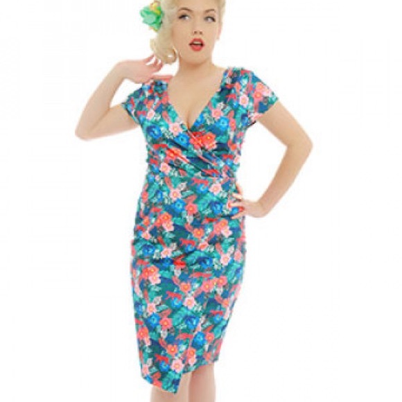 lindy bop leopard print dress